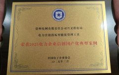 兴义供电局：数智立异入选“2025年电力企业信创